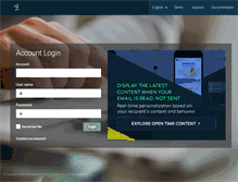 Tablet Screenshot of emarsys.net
